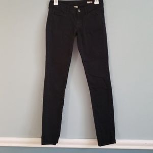 Arizona Jean co - super skinny black jeans- size 1